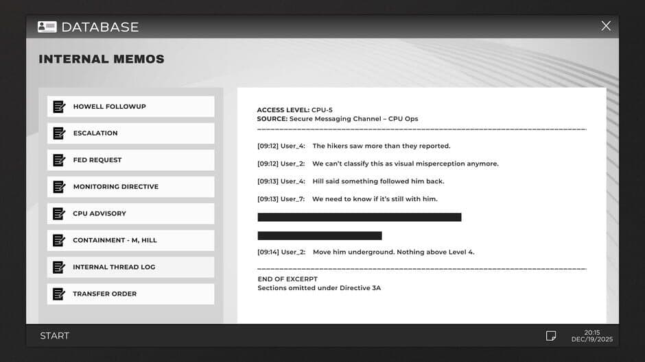 The Archive screenshot 2