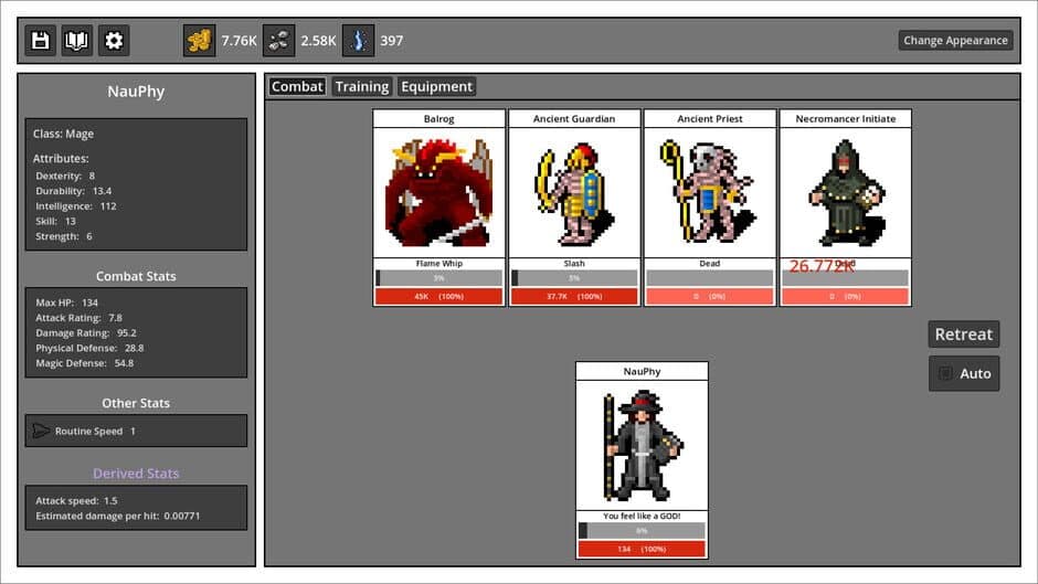 Incremental Dungeon screenshot 2