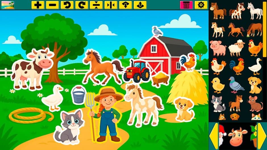 Super Sticker Studio: Creative Sticker Book Game for Kids screenshot 1