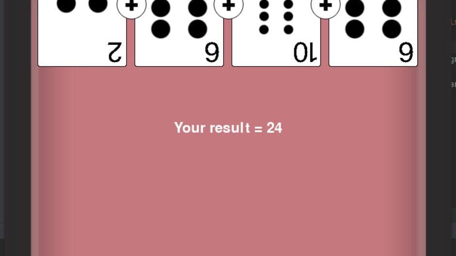 Number Game: 24 Points screenshot 1