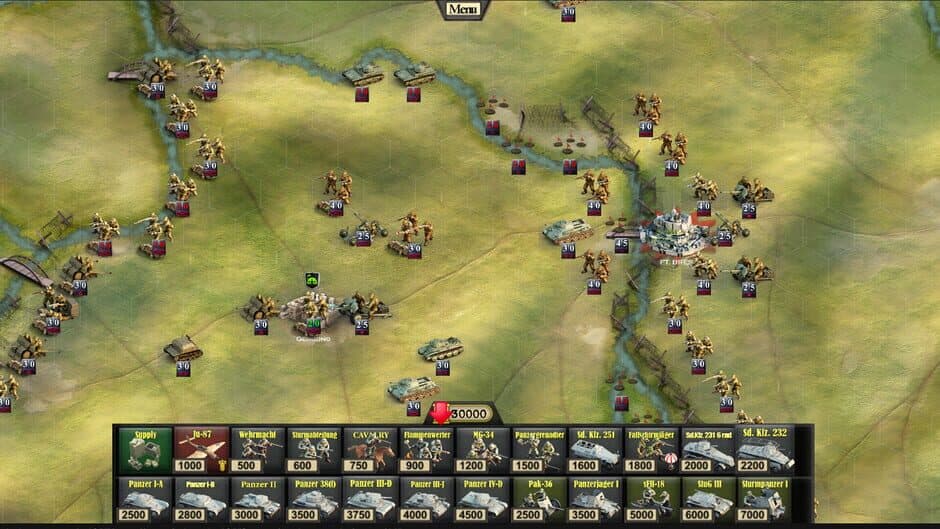 Frontline: Panzers & Generals Vol. I screenshot 1