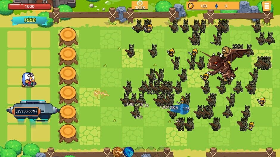 Chicken Defense War screenshot 4