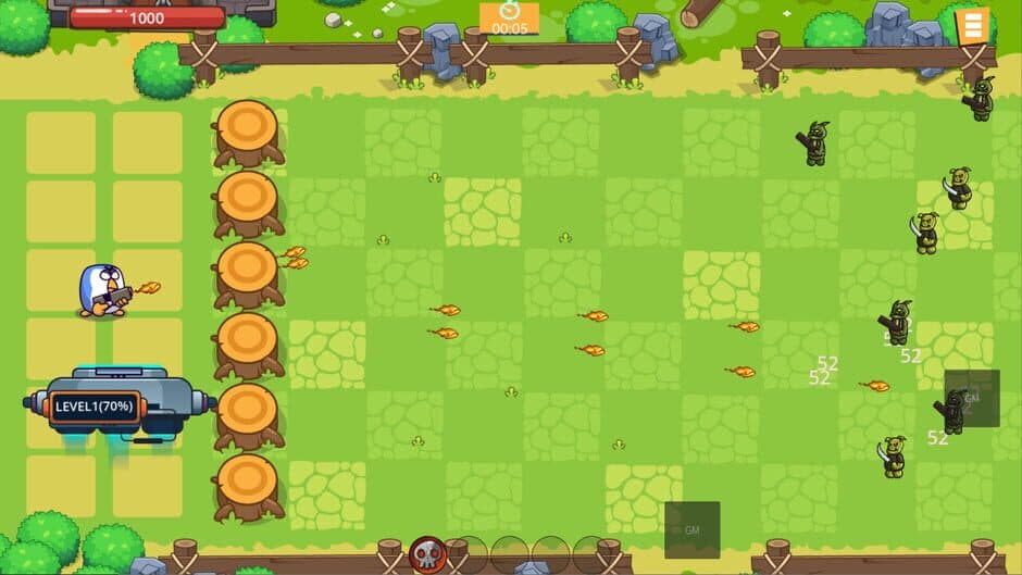 Chicken Defense War screenshot 2