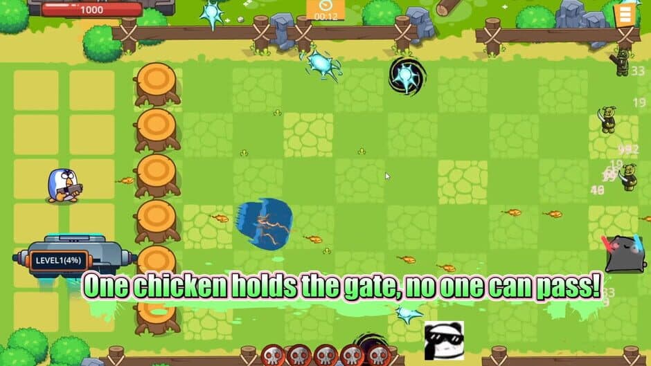 Chicken Defense War screenshot 6