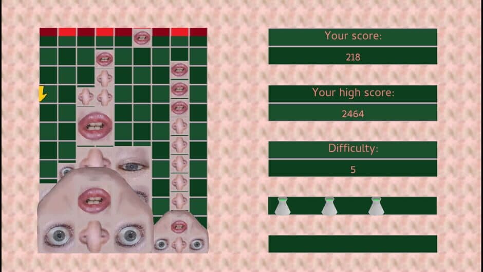 Falling Face Fragments screenshot 1