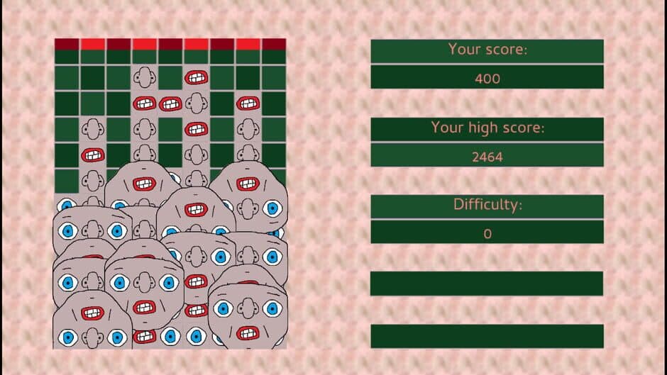 Falling Face Fragments screenshot 2