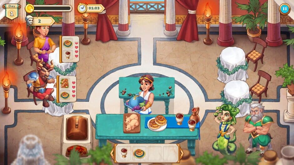 Greek Kitchen Frenzy: Dionysus screenshot 4