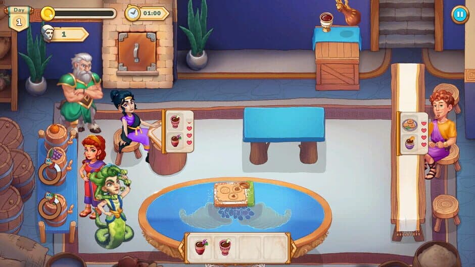 Greek Kitchen Frenzy: Dionysus screenshot 6