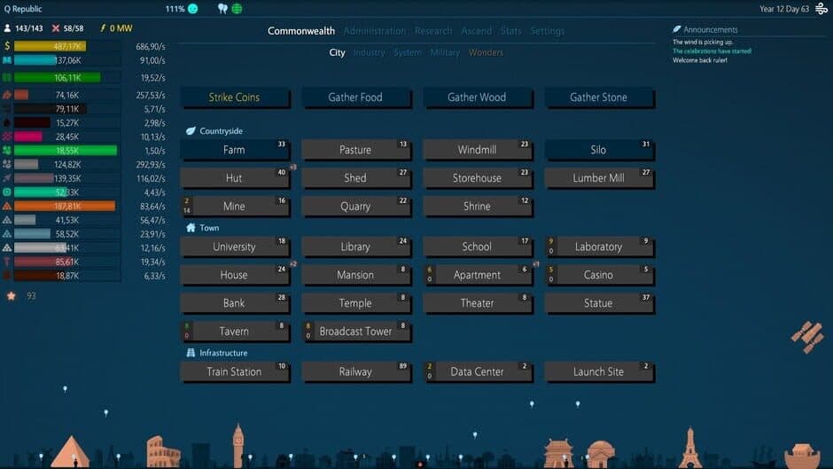 Idle Commonwealth screenshot 2