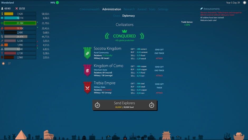 Idle Commonwealth screenshot 4