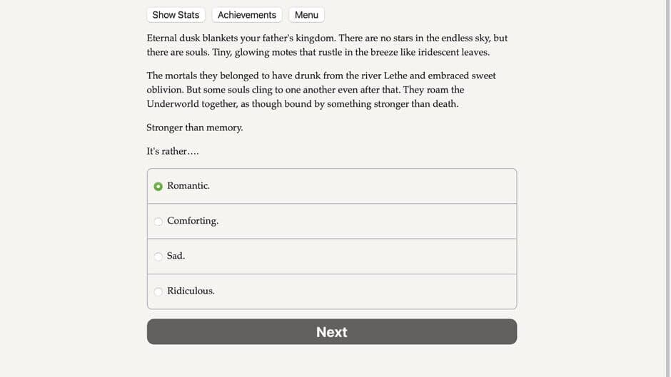 Hearts in Hades: Divine Passion screenshot 2