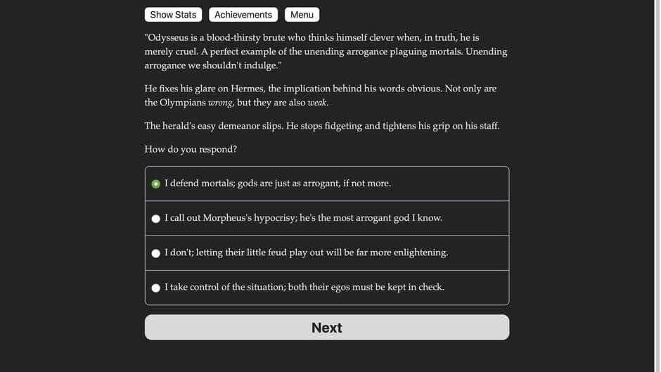 Hearts in Hades: Divine Passion screenshot 3