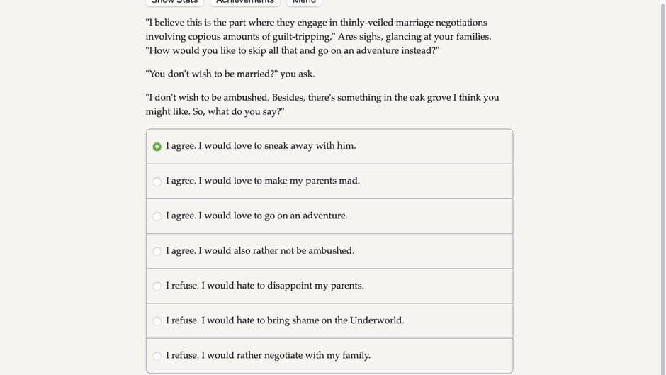 Hearts in Hades: Divine Passion screenshot 5