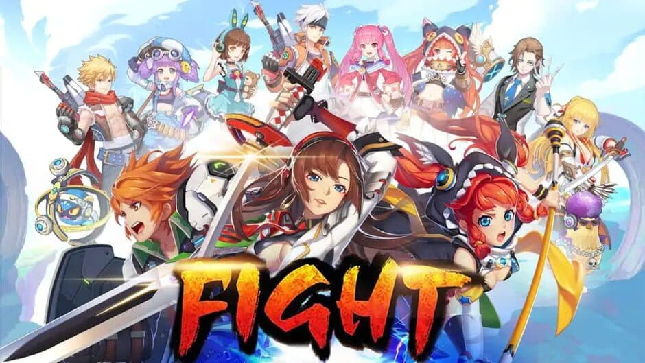 Blade and Wings: Future Fantasy 3D Anime MMORPG Game screenshot 4