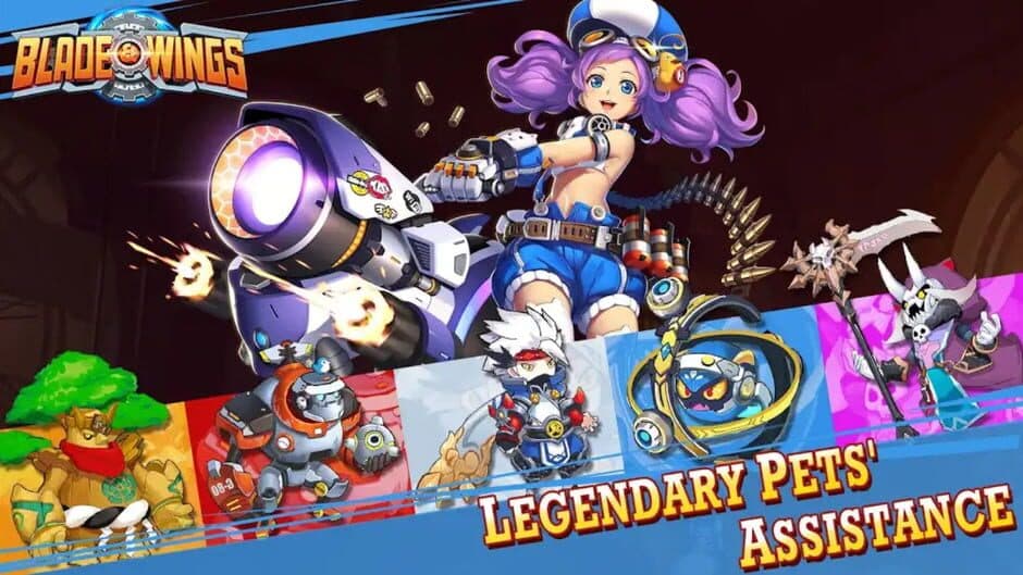 Blade and Wings: Future Fantasy 3D Anime MMORPG Game screenshot 3