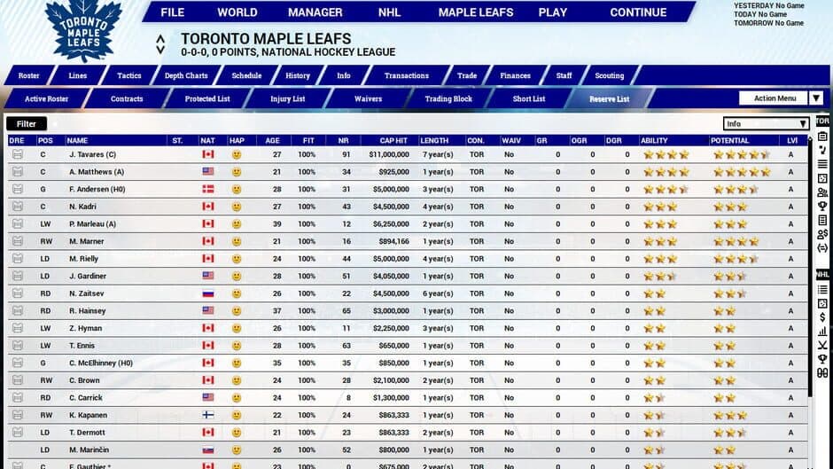 Franchise Hockey Manager 5 screenshot 3