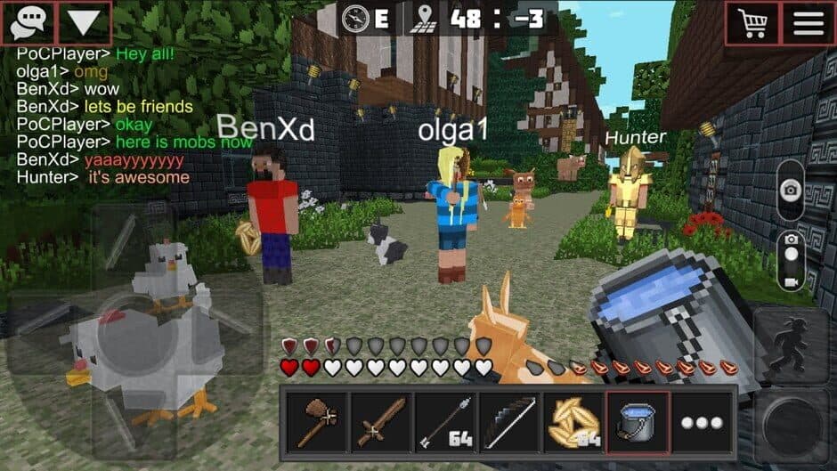 World of Cubes Survival Craft Multiplayer screenshot 3