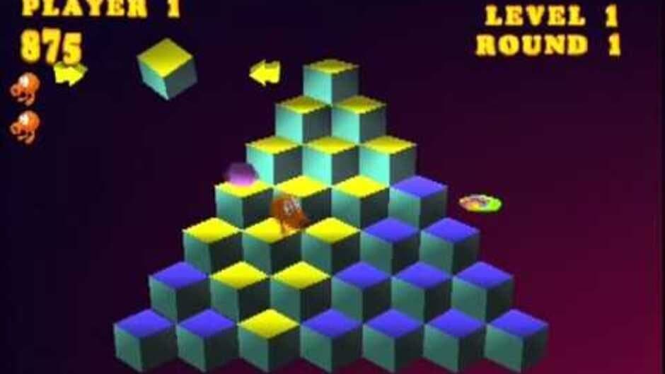 Q*bert screenshot 1