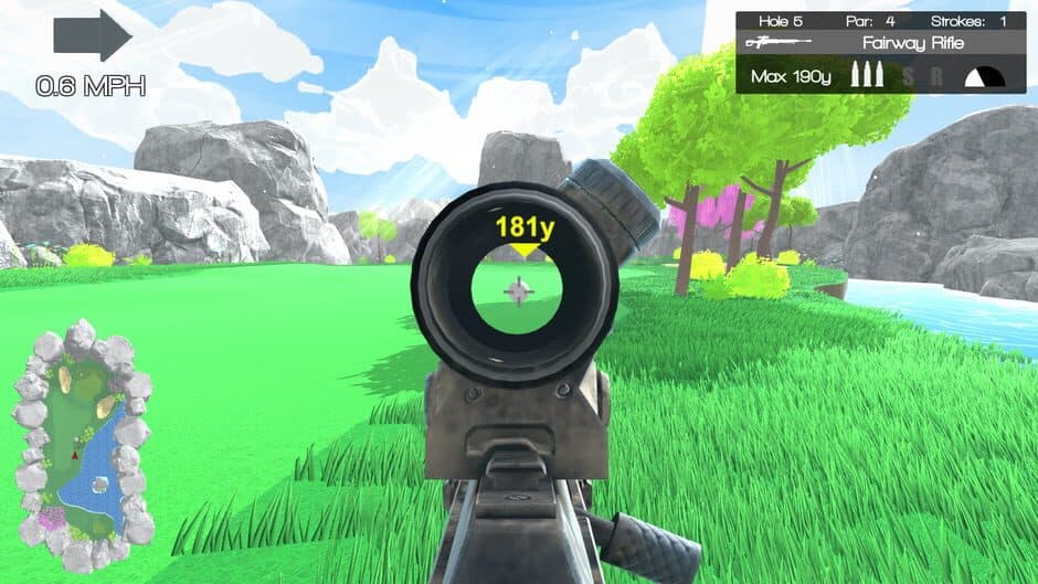 Nice Shot! The Gun Golfing Game screenshot 2