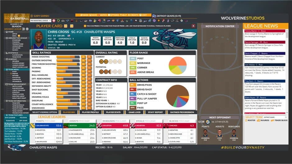 Draft Day Sports: Pro Basketball 2019 screenshot 6