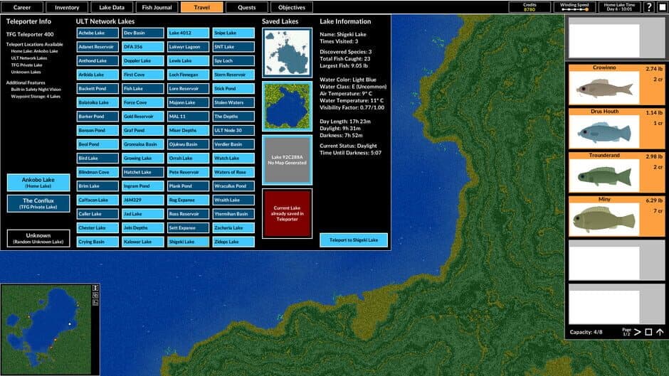 Intergalactic Fishing screenshot 1