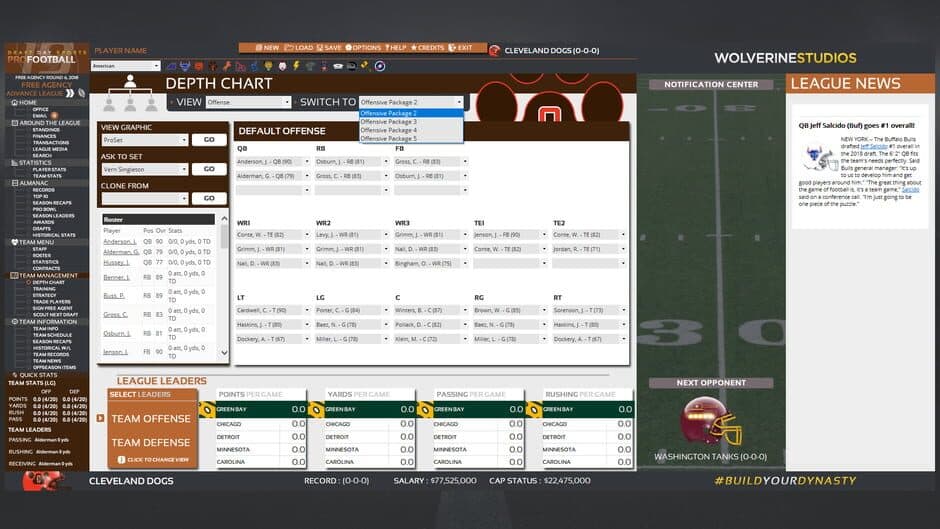 Draft Day Sports: Pro Football 2019 screenshot 5
