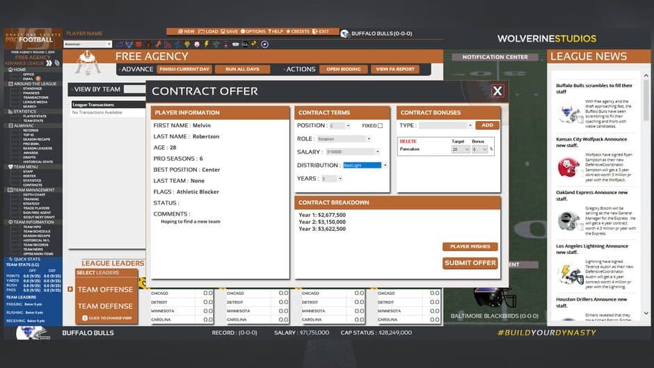 Draft Day Sports: Pro Football 2019 screenshot 6
