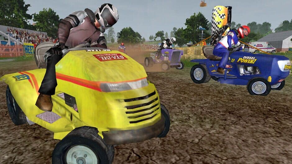 Lawnmower Racing Mania 2007 screenshot 2