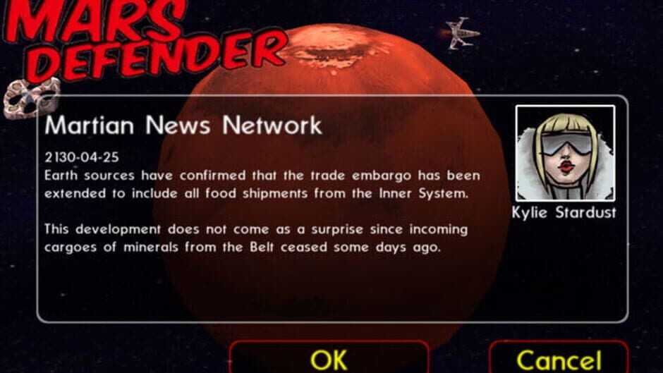 Mars Defender Lite: 3D Asteroids screenshot 3