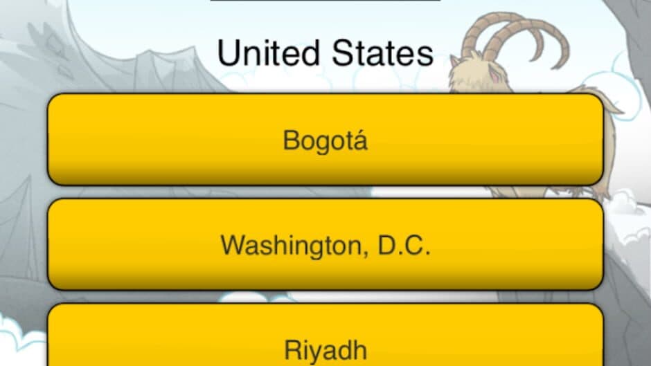 Capitals Quizzer screenshot 3