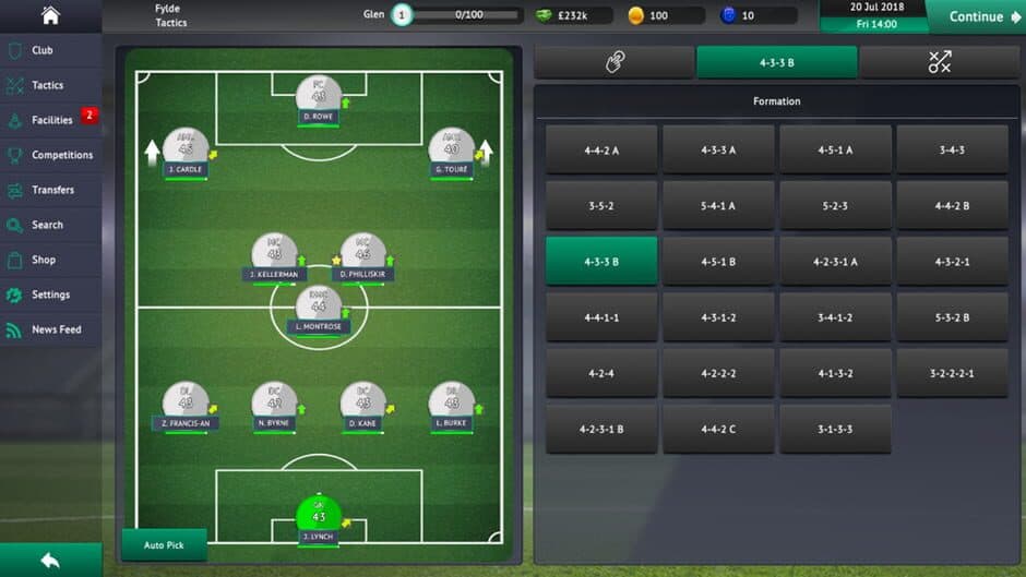 Soccer Manager 2019 screenshot 2