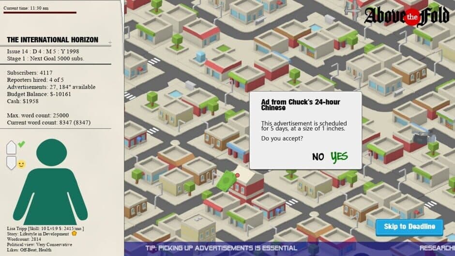 Above the Fold screenshot 2