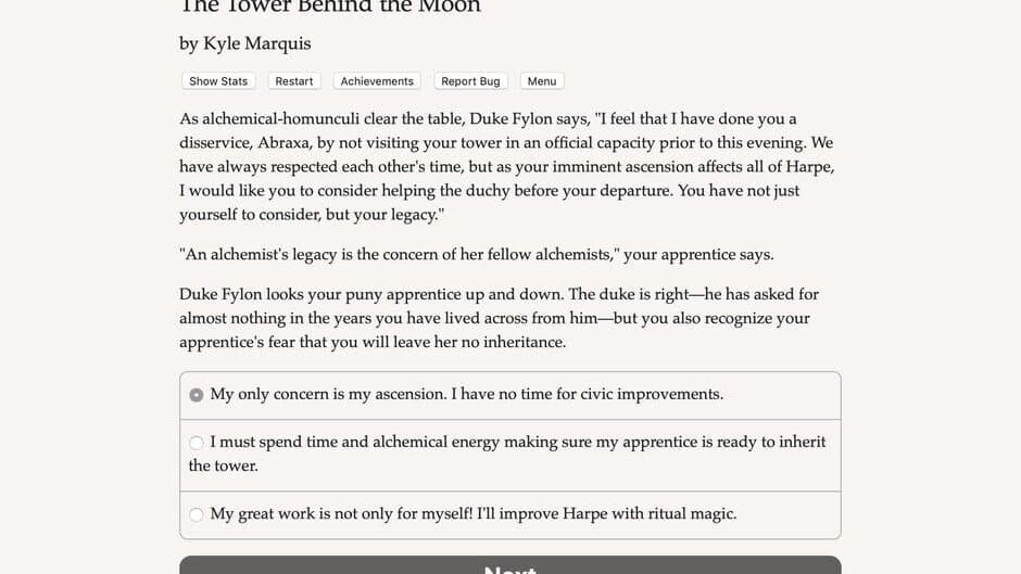 Tower Behind the Moon screenshot 1