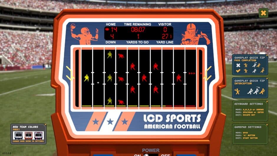 LCD Sports: American Football screenshot 1