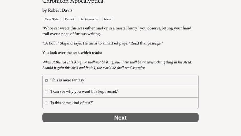 Chronicon Apocalyptica screenshot 5