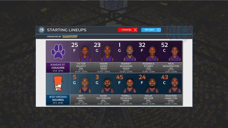 Draft Day Sports: College Basketball 2019 screenshot 5