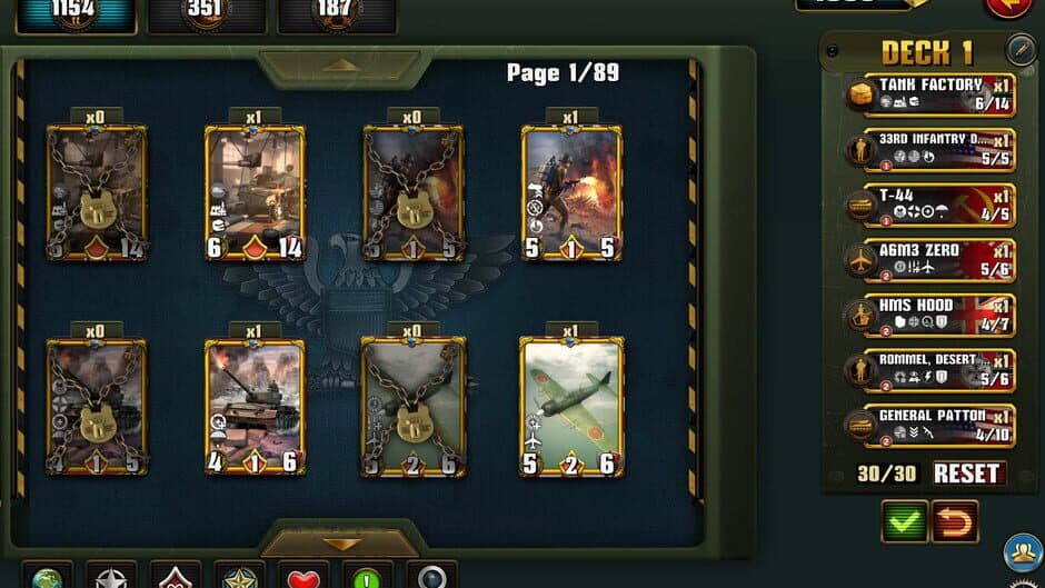 World War II: TCG screenshot 2