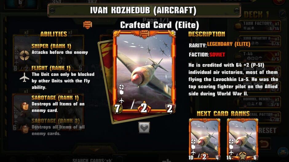 World War II: TCG screenshot 6