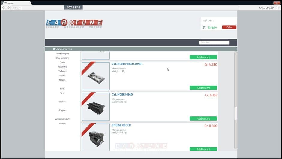 Car Tune: Project screenshot 4