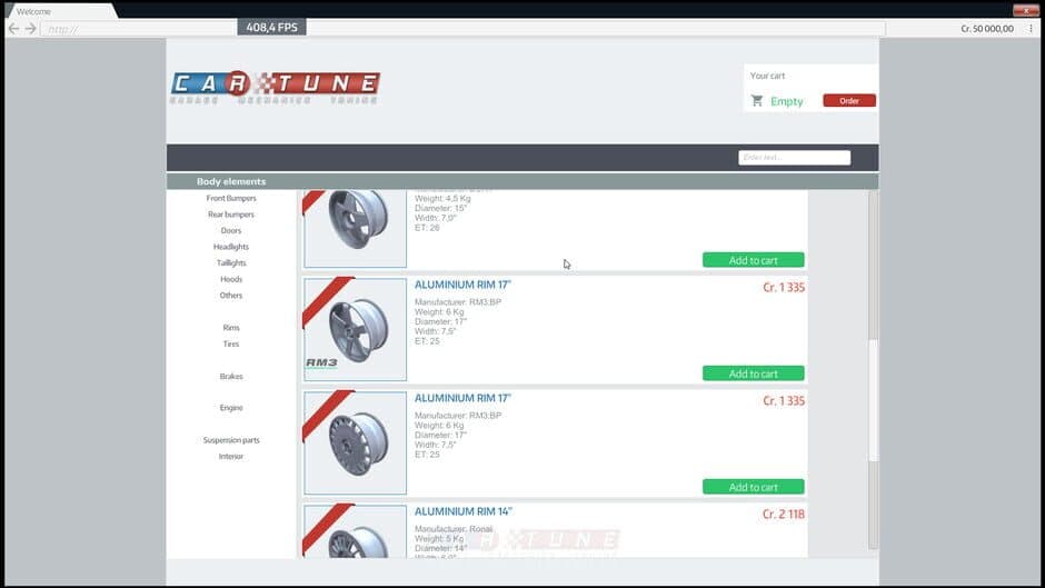 Car Tune: Project screenshot 1