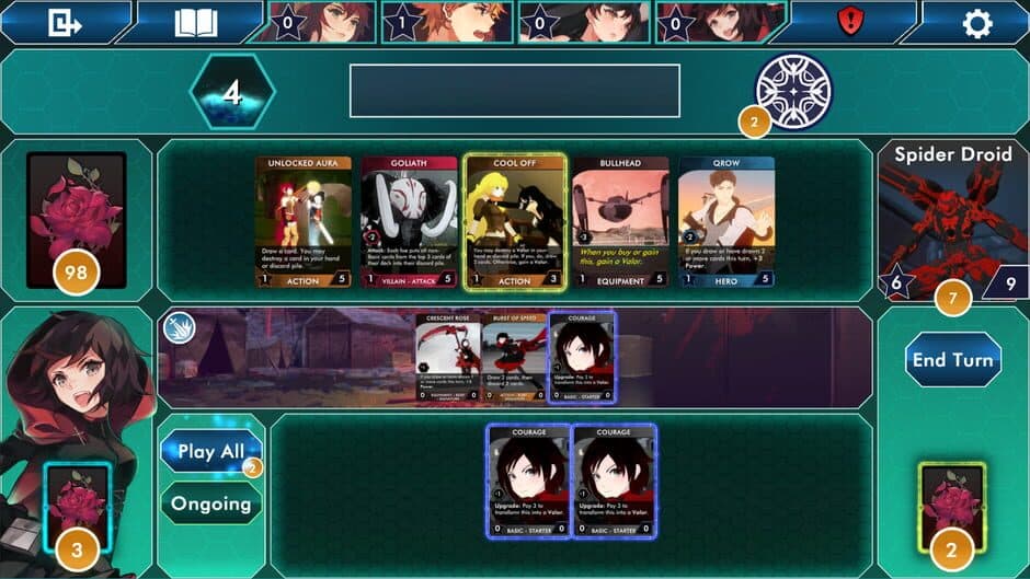 RWBY Deckbuilding Game screenshot 2
