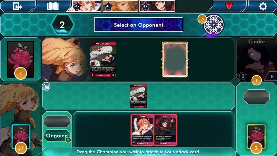 RWBY Deckbuilding Game screenshot 1