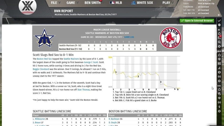 Out of the Park Baseball 20 screenshot 2