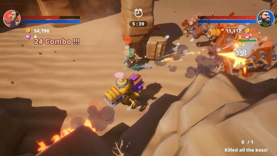 Machi Knights: Blood Bagos screenshot 1