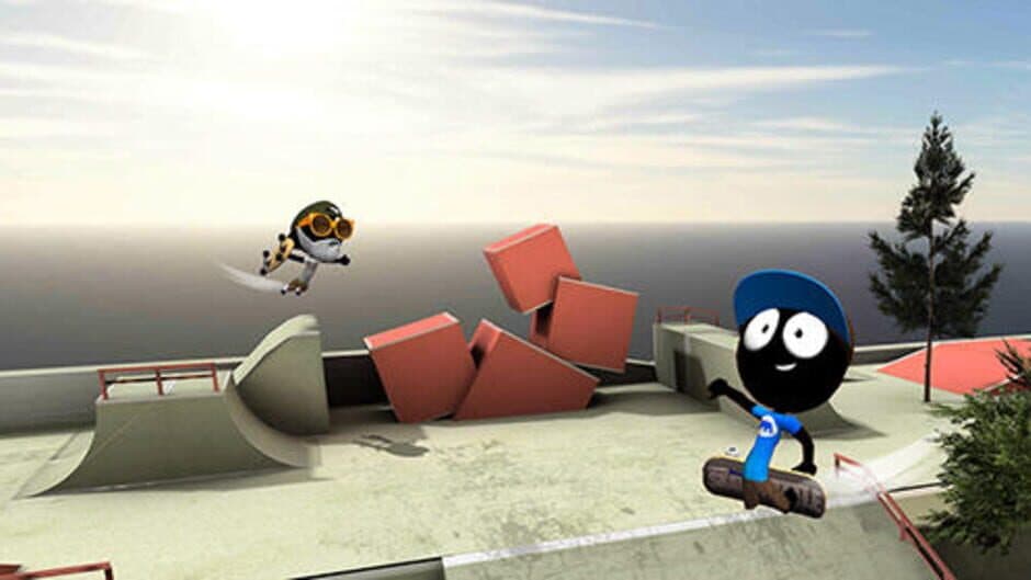 Stickman Skate Battle screenshot 2