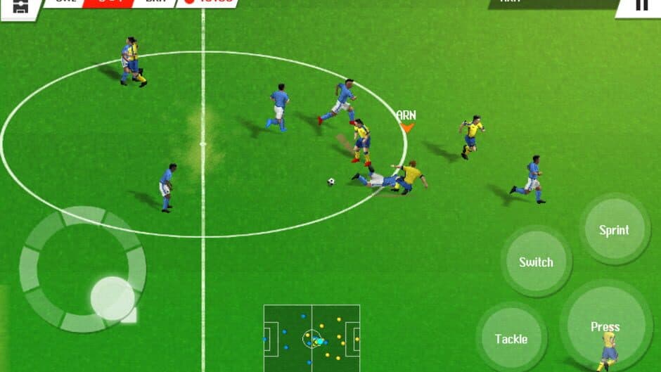 Real Football 2016 screenshot 1