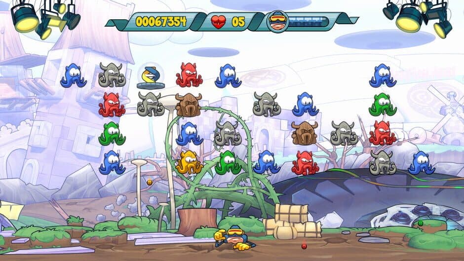 Doughlings: Invasion screenshot 1