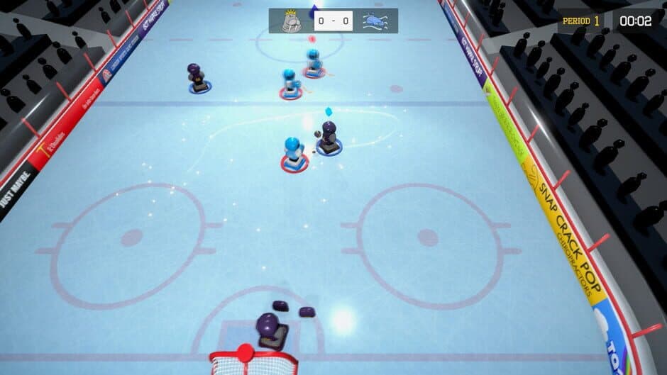 3 on 3 Super Robot Hockey screenshot 5