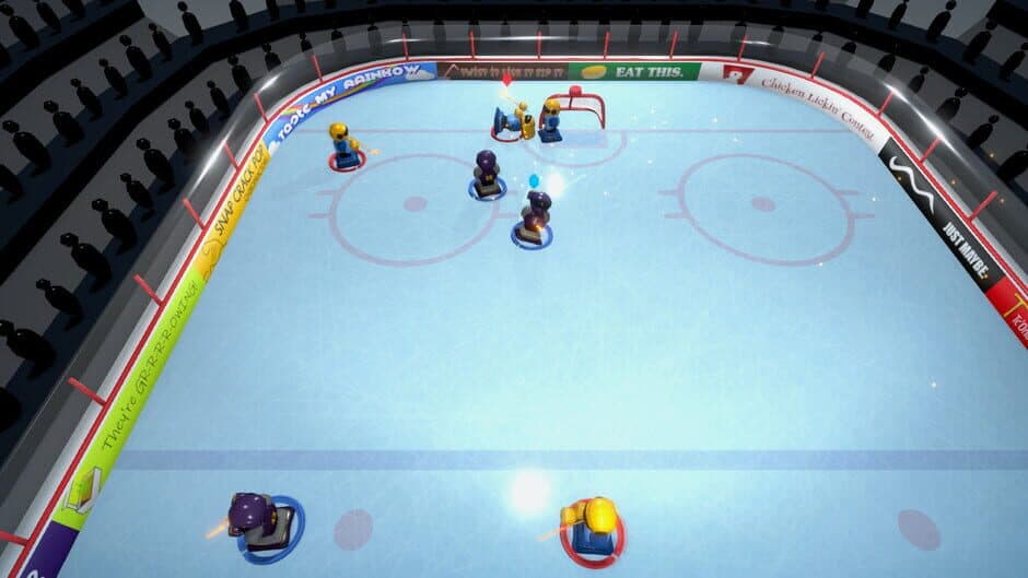 3 on 3 Super Robot Hockey screenshot 6