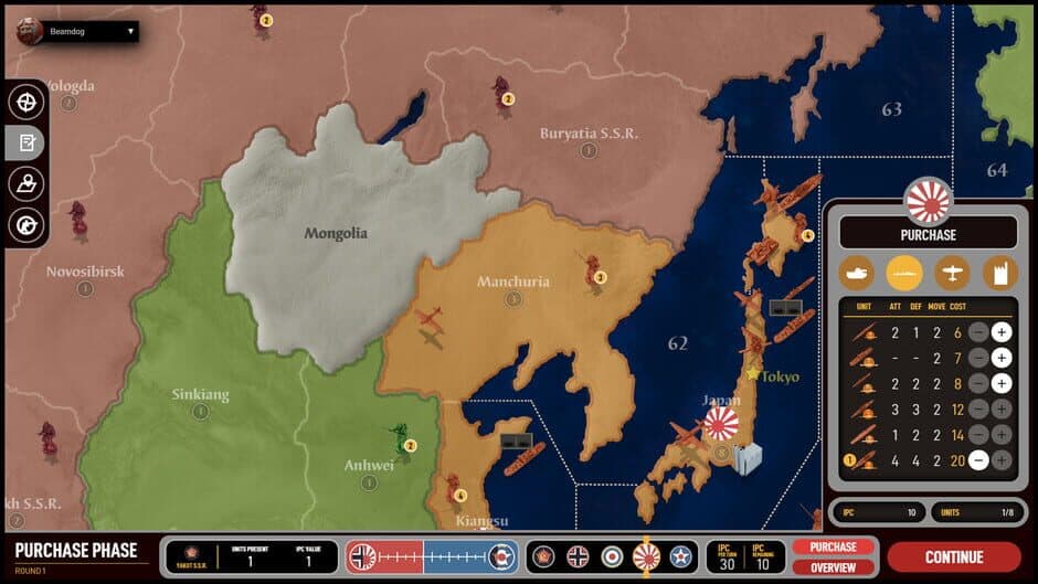 Axis & Allies 1942 Online screenshot 6